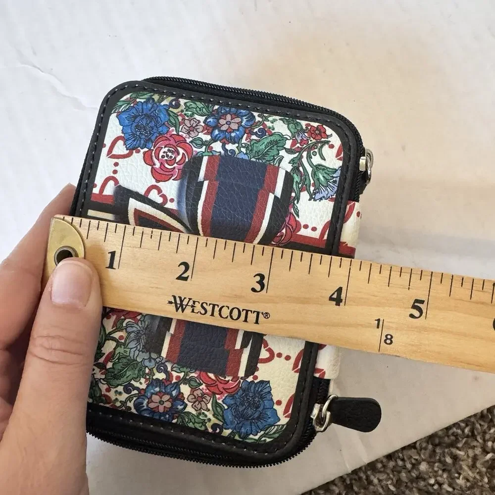 Brighton BE YOUR KIND OF BEAUTIFUL! Soft Case Travel Zipper Jewelry Box Heart